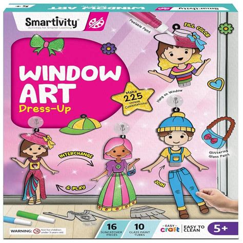 Smartivity Window Art Dress Up Fashion Kit | Buy Online at Toycra