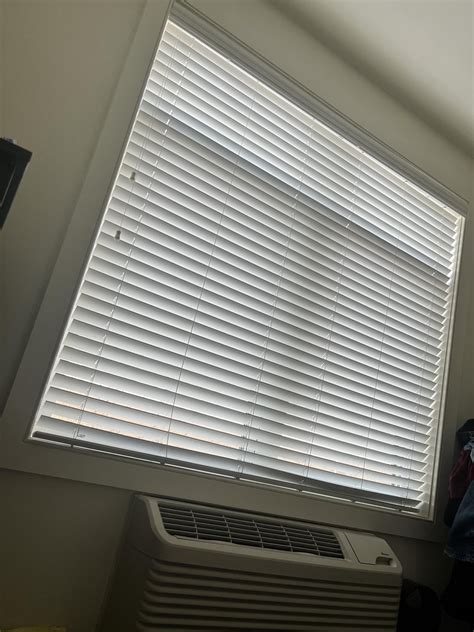 Should curtains go to Floor or the top of the AC unit? : r ...