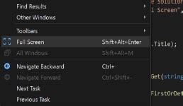 Image result for Full Screen Visual Basic Code