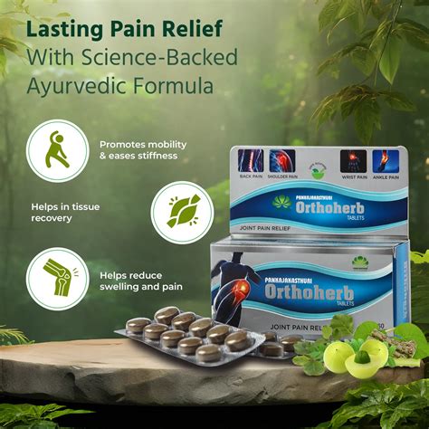Buy Orthoherb Ayurvedic Tablets for Joint Pain – Pankajakasthuri