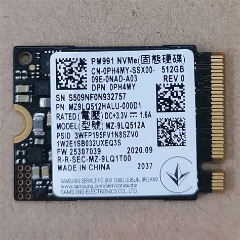 SAMSUNG PM991a PM991 512 GB NVMe SSD M.2 2230 For | Ubuy India