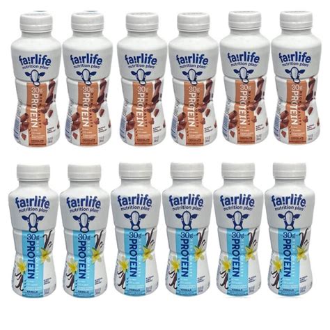 Buy Fairlife tion Plan High Protein Shake Variety Pack- 11.5 Fl Oz (12 ...