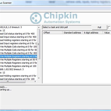 CAS Modbus Scanner 的图像结果