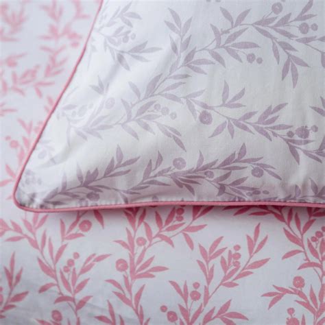 Pure Percale Bedding Lilac & Pink Ditsy Floral Duvet Cover Set – Leruum ...