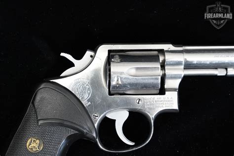 1979 Smith & Wesson (S&W) Model 64-3 38 Special 4" Stainless Steel S&W ...