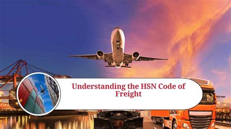 Image result for Freight HSN Code