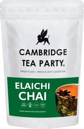 Cambridge Tea Party Cardamom Elaichi Chai Patti Tea, 1kg Masala Tea ...
