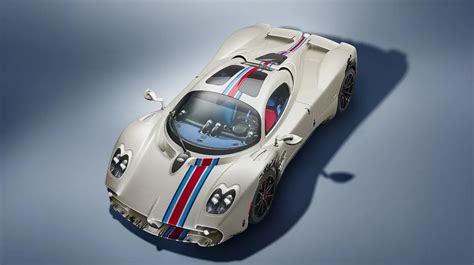 Pagani Utopia gets Martini-style livery with faux carbon