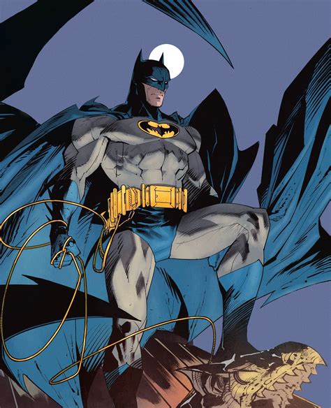 Batman Blue Suit