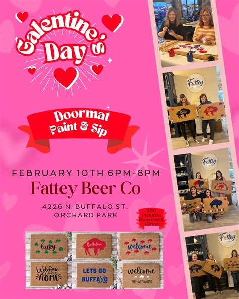 Galentine’s Day Paint & Sip @ Fattey Beer OP Galen, Fattey Beer Co ...