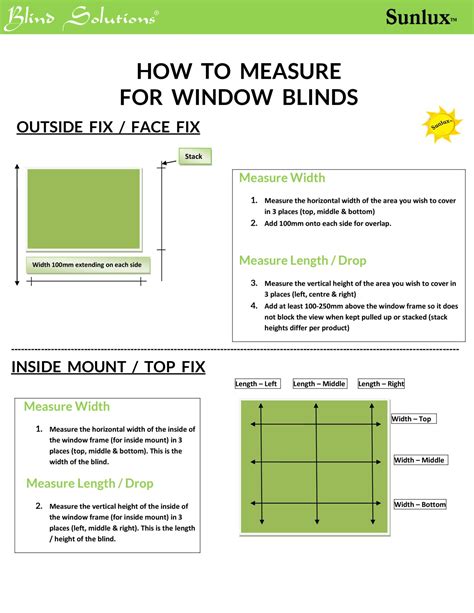 Image result for Blinds.com Measuring Worksheet