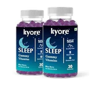 Kyore Nutritions Melatonin Sleep Gummies Melatonin 7mg for Healthy ...