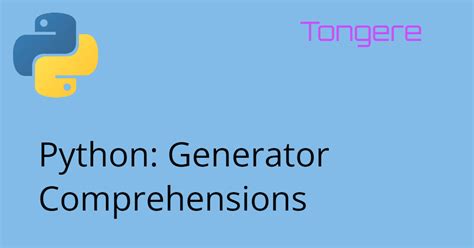 Image result for List Comprehension Generator Python