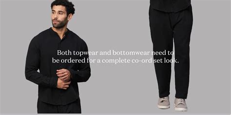 Buy Men's Cotton Co-ord Sets: Stylish Matched Outfits | Cottonworld