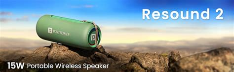 Portronics Resound 2 15W HD Sound Portable Wireless Bluetooth Speaker ...