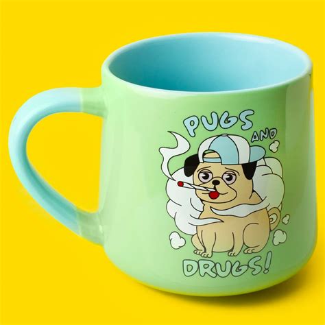 Pugs and Drugs Mug | Main and Local – Outer Layer