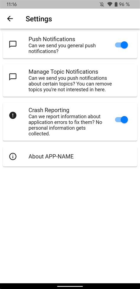 Image result for Push Notification Settings