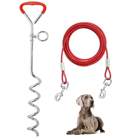 10 ft dog new arrivals tie out cable