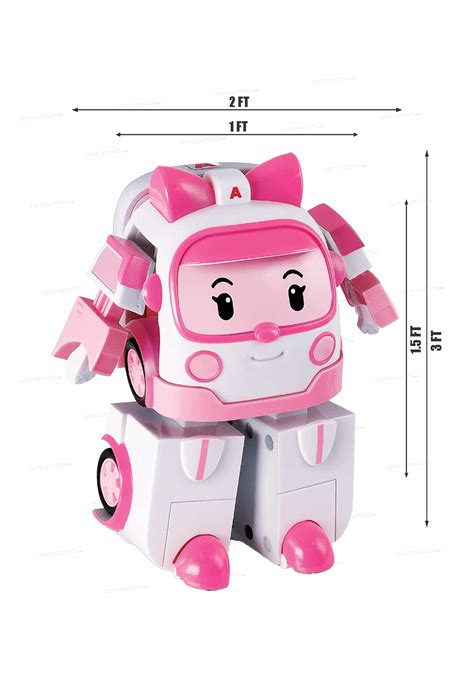 Robo Poli Theme Cutout - 03 | Kids birthday party – Party Supplies India