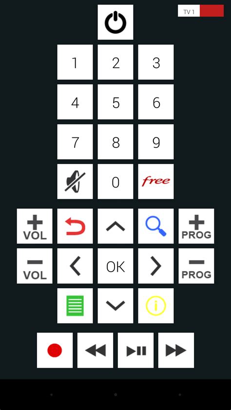 Image result for Telecommande Freebox One