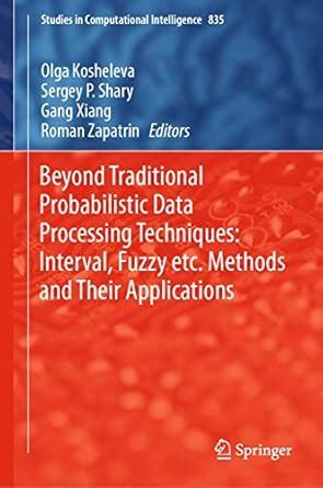Buy Beyond Traditional Probabilistic Data Processing Techniques ...