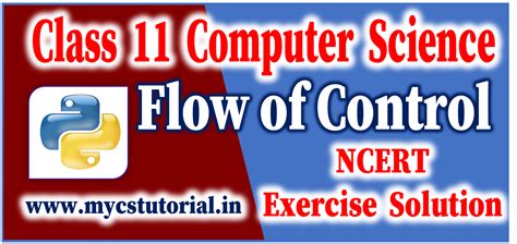 Computer Lesson Explanation for CBSE Class 11 Flow Off Control in Tamil 的图像结果