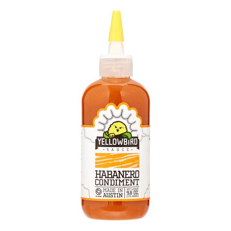 Yellowbird Hot Sauce, Habanero, 9.8 Oz, 1 Count - Walmart.com
