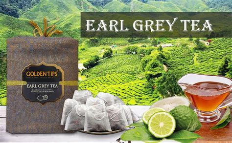 Golden Tips -Darjeeling Earl Grey Loose Leaves Black Tea Brocade Bag ...