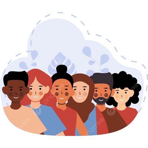 Flat Design Of Diversity Concept, Diversity, People, Flat Design PNG ...