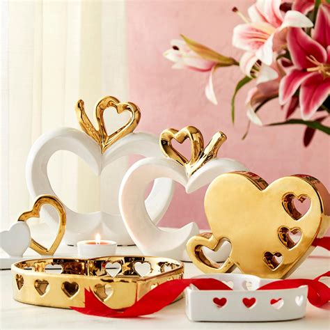 Buy Love Forever Ceramic Heart Decorative Platter from Home Centre at ...