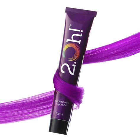 Buy 2.Oh! Purple Semi Permanent Hair Color 100 ml – Seasons and Soul