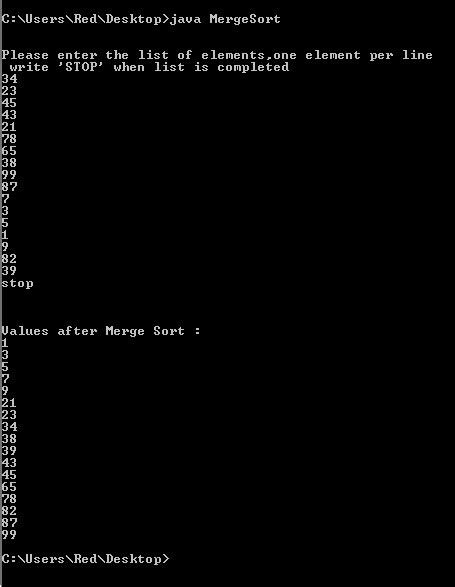Image result for Merge Sort Algorithm Java Code