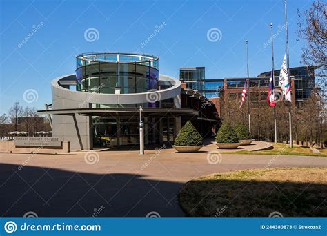 Trinity River Campus Building Exterior in Fort Worth, TX Editorial ...