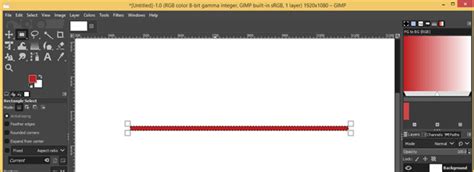 Image result for GIMP Add Line