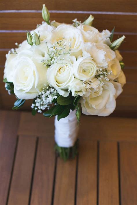 White Wedding Bouquet Ideas 33 | Small wedding bouquets, Bridal flowers ...