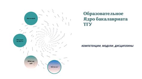 образовательное Ядро бакалавриат ТГУ by Юлия Осаченко on Prezi