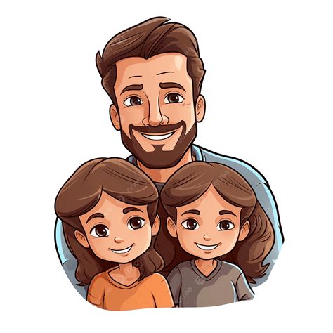 Father And Daughter Clip Art, Cartoon, Child, Kid PNG Transparent Image ...
