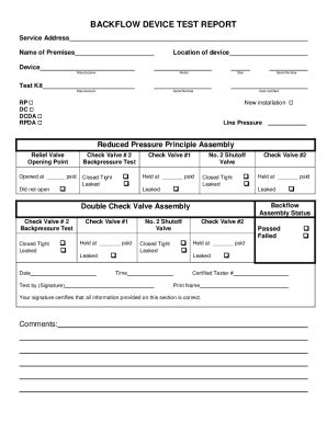 Fillable Online FAQ - Backflow Prevention Assemblies: How They Work Fax ...