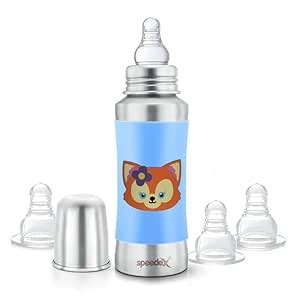 Buy Speedex Stainless Steel Baby Feeding Bottle with Internal ML ...