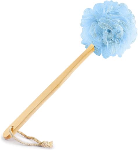 Amazon.com : 12 Pieces Large Loofah on a Stick Shower Loofah with Long ...