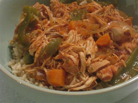 Running Mama Cooks: Crockpot Chicken Ropa Vieja