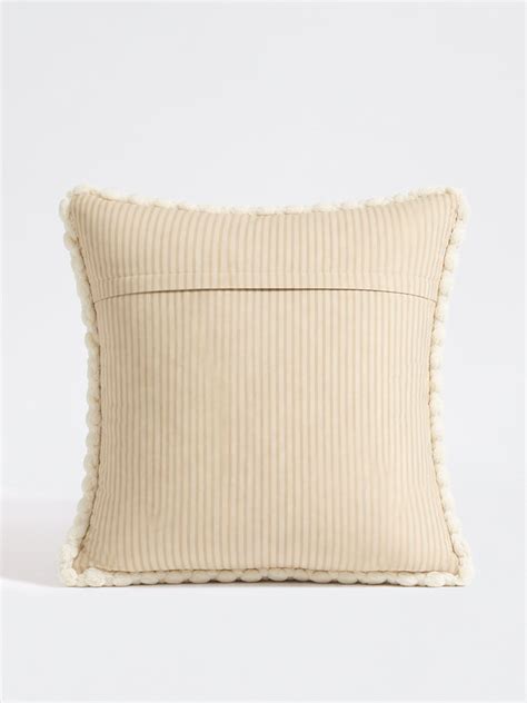 Buy Westside Home Beige Popcorn Textured Cushion Cover from Westside