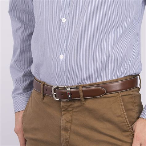 Reversible Leather Belt - Casual for Mens Jeans with Double Sided Strap ...