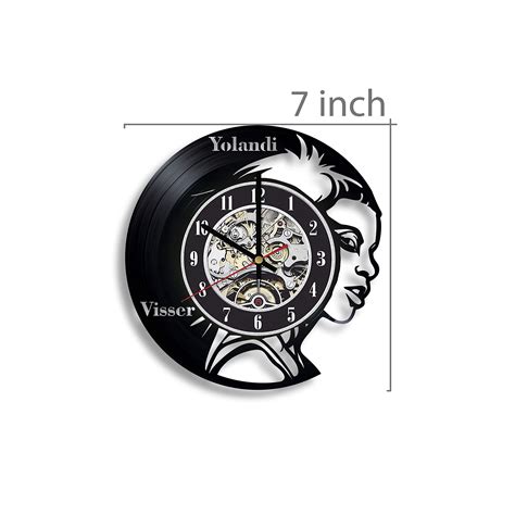 Yolandi Visser Vinyl Record Wall Clock Yolandi Visser Singer Die ...
