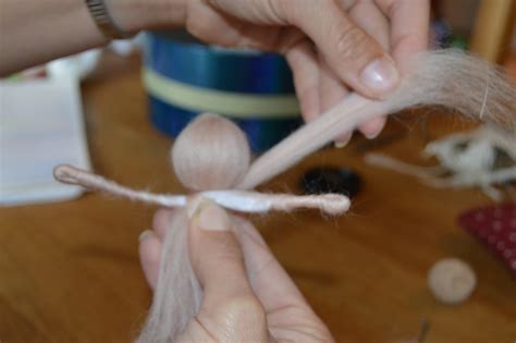 Needle Felted Angel Tutorial 的图像结果