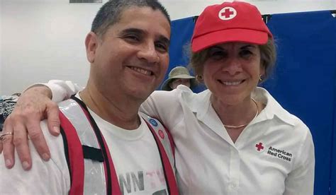 Dr. Riera and Red Cross CEO Gail McGovern helping those affected by ...