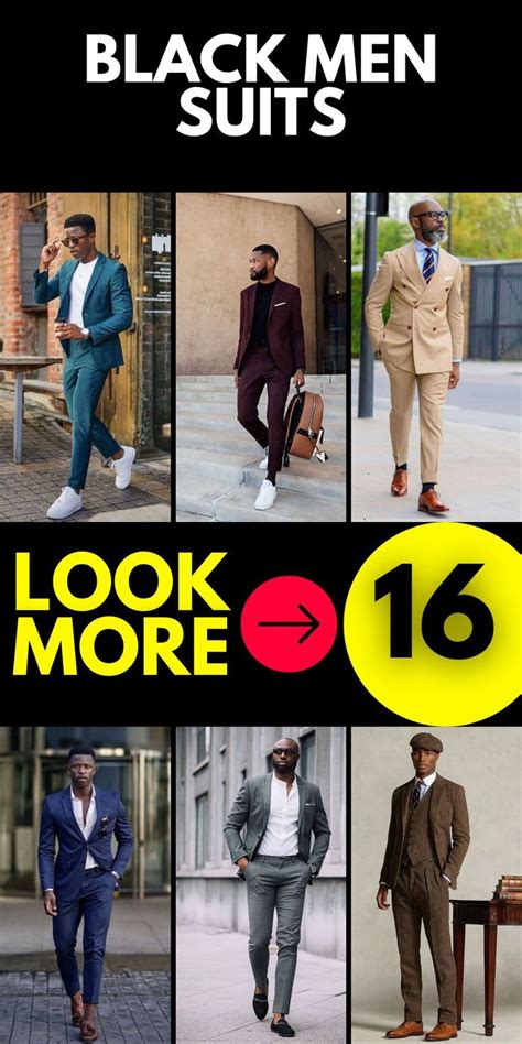 Black Men Dress Suits 的图像结果