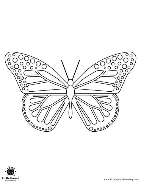 Butterfly Coloring Pages - 10 Exquisite Illustrations