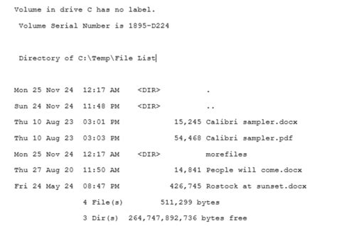 File Names From File Explorer to Word 的图像结果