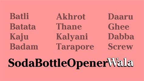 The story behind -wala suffix in Parsi Surnames. - SodaBottleOpenerWala